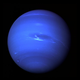 Neptune as seen by Voyager 2's narrow angle camera.